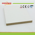 White Color Laminated MDF for Furniture